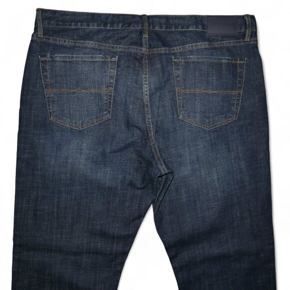 Lucky Brand 329 Jeans Men's Size 42x32 Straight Leg Stretch Dark Rinse - Picture 5 of 10